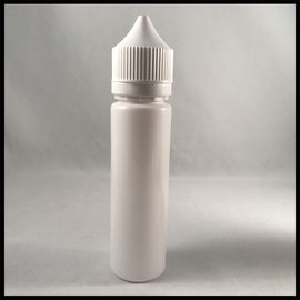 چین بطری حیوان خانگی پلاستیکی 60 میلی لیتری سفید ، چاپ برچسب بطری های یکپارچه فله ای دور تامین کننده