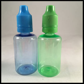 چین بطری های پلاستیکی 30 میلی لیتری سبز بطری های PET Dropper بطری های روغن آب میوه ای با درپوش تمیز کننده ضد کودک تامین کننده