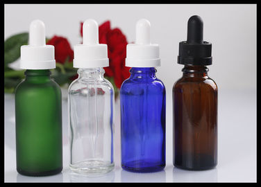 چین بطری 30ml بطری شیشه ای سبز بطری مایع آرایشی و بهداشتی بطری تامین کننده