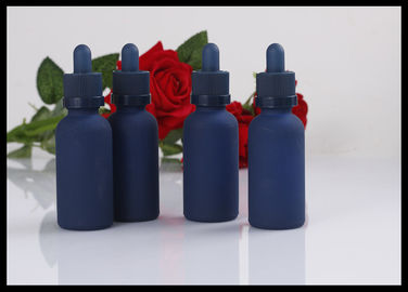 چین بطری های شیشه آروماتراپی ضدآب کودک ، بطری های شیشه ای آبی 30 میلی لیتری برای روغنهای اساسی تامین کننده