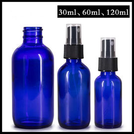 چین بطری اسپری شیشه ای آبی رنگ 30ml 60ml 120ml برای لوسیون و عطر زیبایی تامین کننده