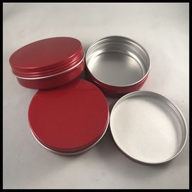 چین کاسه لوازم آرایشی و بهداشتی گرد شکل ظروف خالی ظروف آلومینیومی نوع مورد پنبه ای نوع پنبه ای تامین کننده