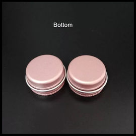چین بسته بندی لوازم آرایشی و بهداشتی ویندوز آلومینیوم Can / Tin Matte Pink Nail Box تامین کننده