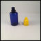 بطری های پلاستیکی 30 میلی لیتری آبی بطری های Dropper PET Dropper E Cig Liquid مایعات تامین کننده