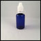 بطری های پلاستیکی 30 میلی لیتری آبی بطری های Dropper PET Dropper E Cig Liquid مایعات تامین کننده