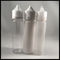 بطری حیوان خانگی پلاستیکی 60 میلی لیتری سفید ، چاپ برچسب بطری های یکپارچه فله ای دور تامین کننده