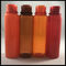 بطری های کوچک پلاستیکی نارنجی نارنجی ، بطری قطره ای 60 میلی لیتری سفارشی دور 60ml تامین کننده