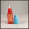 بطری Dropper Oil Smoke Red ، مقاومت در برابر مقاومت در برابر اسید بطری های پلاستیکی 10 میلی لیتری تامین کننده