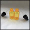 درجه مواد غذایی بطری های پیپت پلاستیکی نارنجی برای بسته بندی طعم دهنده مایع تامین کننده