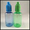 بطری های پلاستیکی 30 میلی لیتری سبز بطری های PET Dropper بطری های روغن آب میوه ای با درپوش تمیز کننده ضد کودک تامین کننده