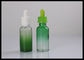 بطری های Dropper Glass Glass Essential Oil Grady E Juquid E juice 30ml Green تامین کننده
