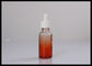 بطری شیشه ای گرادیان نارنجی 30ml E بطری قطره ای روغن مایع تامین کننده