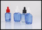 بطری های شیشه ای روغن ضروری مربعی شکل 30ml E ظروف شیشه ای مایع شکل دور تامین کننده