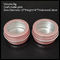 بسته بندی لوازم آرایشی و بهداشتی ویندوز آلومینیوم Can / Tin Matte Pink Nail Box تامین کننده