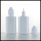 بطری های مایع سفید PET E ، بطری های پلاستیکی چشم 30 میلی متر کلاه ضد آب کودک تامین کننده