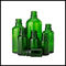 بطری های شیشه روغن ضروری روغن زیتون تصویب TUV درپوش سرپیچی اثبات کننده چمدان گرد سبز تامین کننده