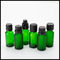 بطری های شیشه ای روغن ضروری سبز 20ml قابل بازیافت مواد قابل بازیافت BPA رایگان تامین کننده