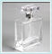 کانتینر اسپری شیشه ای عطر مربعی ظرفیت 50 میلی لیتر را پاک می کند تامین کننده