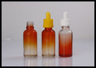 چین بطری شیشه ای گرادیان نارنجی 30ml E بطری قطره ای روغن مایع تامین کننده