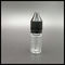 بطری های پلاستیکی 10 میلی لیتری RV یک شاخه ، بطری قطره ای تک شاخ سیاه برای مایعات E تامین کننده